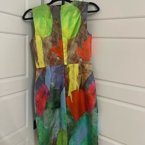 Milly, vibrant colored, size 4 dress.  Beautiful!